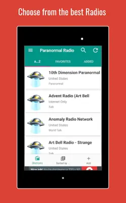 Radio Paranormal Talk 🛸📻 android App screenshot 3