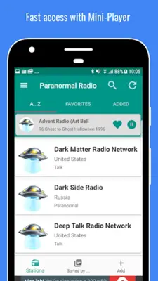 Radio Paranormal Talk 🛸📻 android App screenshot 5