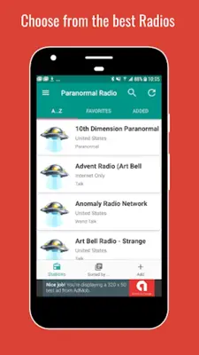 Radio Paranormal Talk 🛸📻 android App screenshot 8